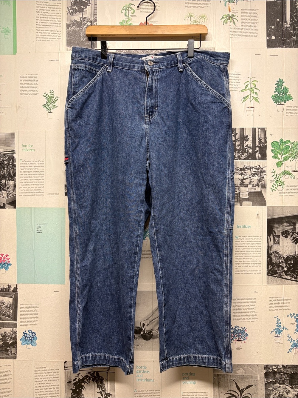 Tommy Hilfiger Relaxed Blue Denim Carpenter Jeans